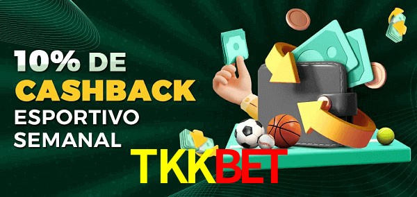 10% de bônus de cashback na TKKBET