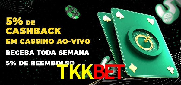 Promoções do cassino ao Vivo TKKBET